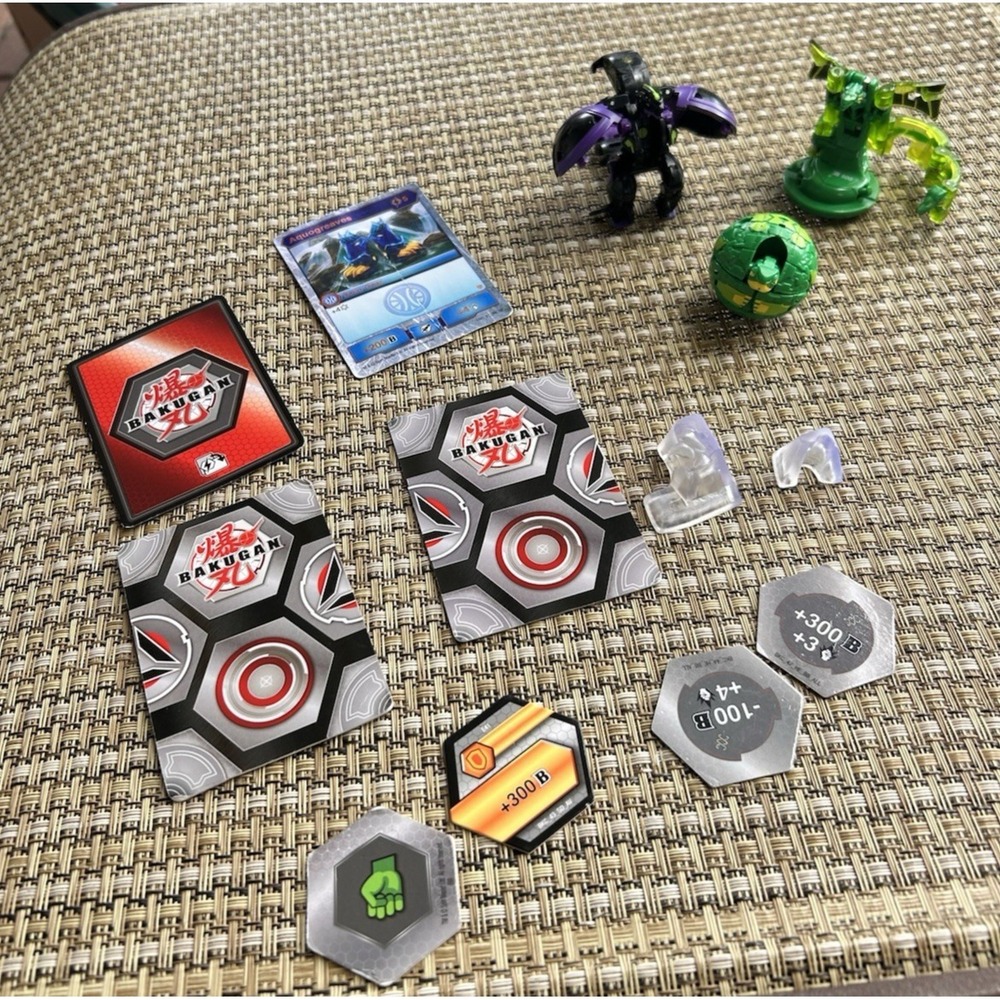 Bakugan Lot Figures Cards BakuCores Armored Alliance Ventus Darkus Bundle